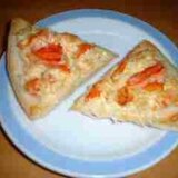 カニマヨのピザ